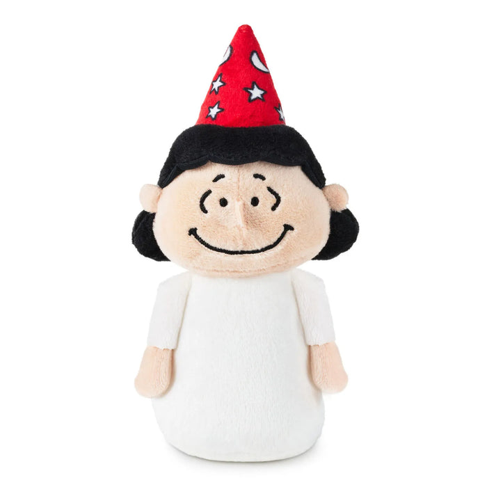 Hallmark : Peanuts® Great Pumpkin 60th Anniversary Trick-or-Treat Lucy Zip-Along Plush Toy, 5.5"