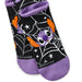Hallmark Disney Stitch Spider Web Novelty Crew Socks featuring a fun Stitch design with spider web details in a festive Halloween-inspired style.