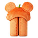 Hallmark Disney Mickey Mouse Jack-o'-Lantern Oversized Hooded Blanket 70x50 laid flat showing full design