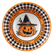Hallmark Vintage Jack-o'-Lantern Serving Bowl 11 inch, orange and black Halloween candy bowl