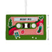 Hallmark Mixed Tape Ornament  on a white Backgroud