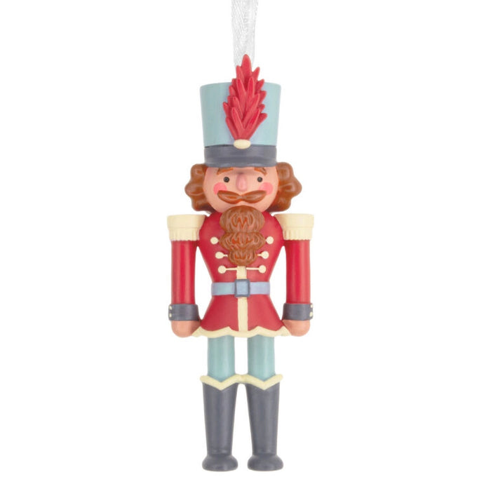 Cute little nutcracker for the tree for the holiday.