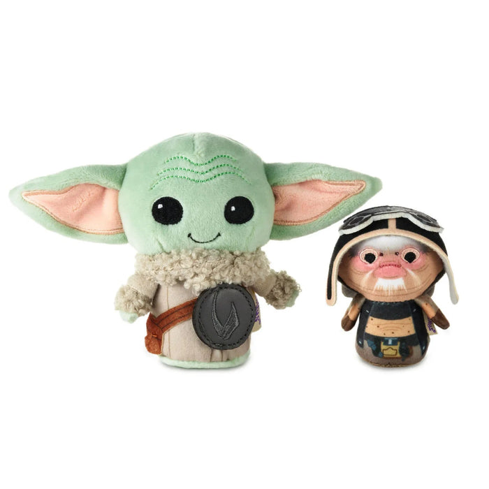 Hallmark itty bittys Star Wars Mandalorian Grogu and Anzellan Plush Set of 2 collectible figures