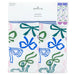 Pair of socks with bow design in packaging, featuring Hallmark branding.