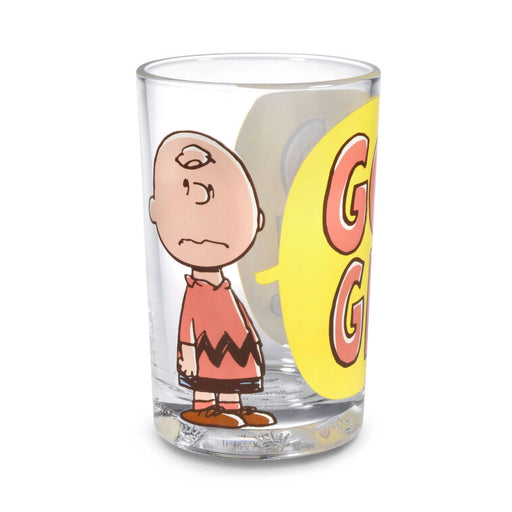 Charlie Brown drinking glass
