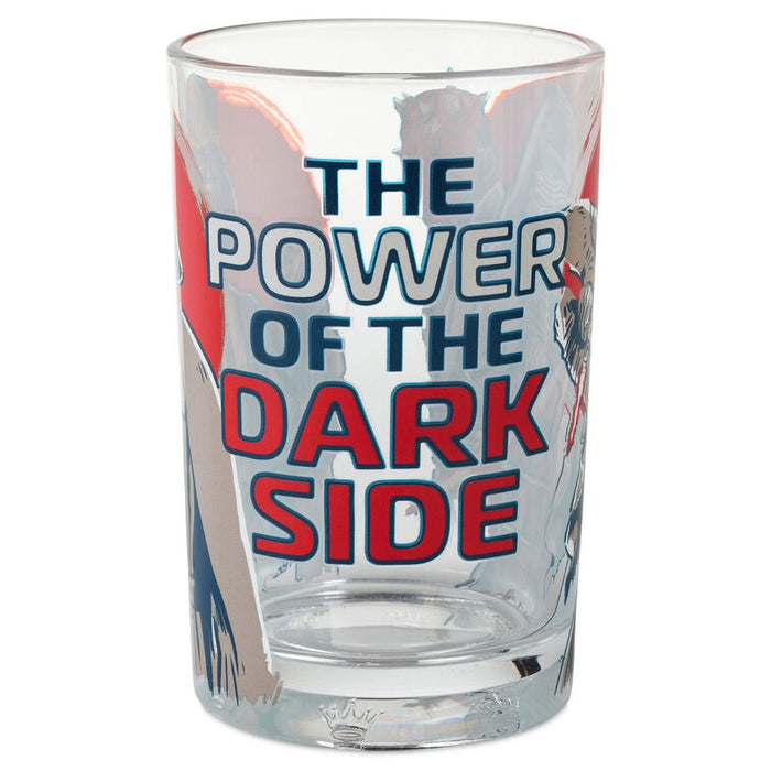 Star Wars collectible drinking glass front view