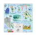 Hallmark Christmas puzzle packaging with elf characters and festive elements