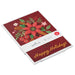 Hallmark gift card with floral design and 'Happy Holidays' text on a white background