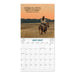 Hallmark Cowboy Bible Verses 2027 Inspirational 12-Month Wall Calendar, 12x12, featuring Western cowboy imagery and uplifting Bible verses.