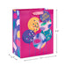 Hallmark 9.6-inch Bright Balloons on Fuchsia Medium Birthday Gift Bag featuring colorful balloon artwork and a cheerful design for birthday gifts.