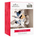 Hallmark Disney Minnie Mouse Christmas ornament packaging with red and white design.