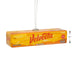 Velveeta cheese box ornament with product dimensions on a white background