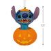 Hallmark Disney Stitch in Jack-o'-Lantern Ornament featuring Stitch inside a festive pumpkin design for playful Halloween décor.