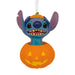 Hallmark Disney Stitch in Jack-o'-Lantern Ornament featuring Stitch inside a festive pumpkin design for playful Halloween décor.