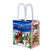 Christmas-themed gift bag with festive design and 'Walmart' branding.