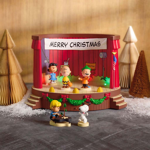 The Peanuts® Gang Merry Christmas, Charlie Brown! Tabletop Decoration With Light and Sound - Shop in-store at Annie's Hallmark locations in Londonderry and Salem, NH, or explore our full selection online.