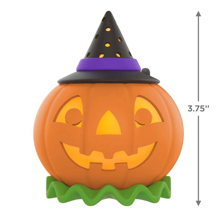 Hallmark : 2025 Keepsake Mini Halloween Time ShowToppers Musical Tree Topper With Light, 3.75" (33) - Shop in-store at Annie's Hallmark locations in Londonderry and Salem, NH, or explore our full selection online.
