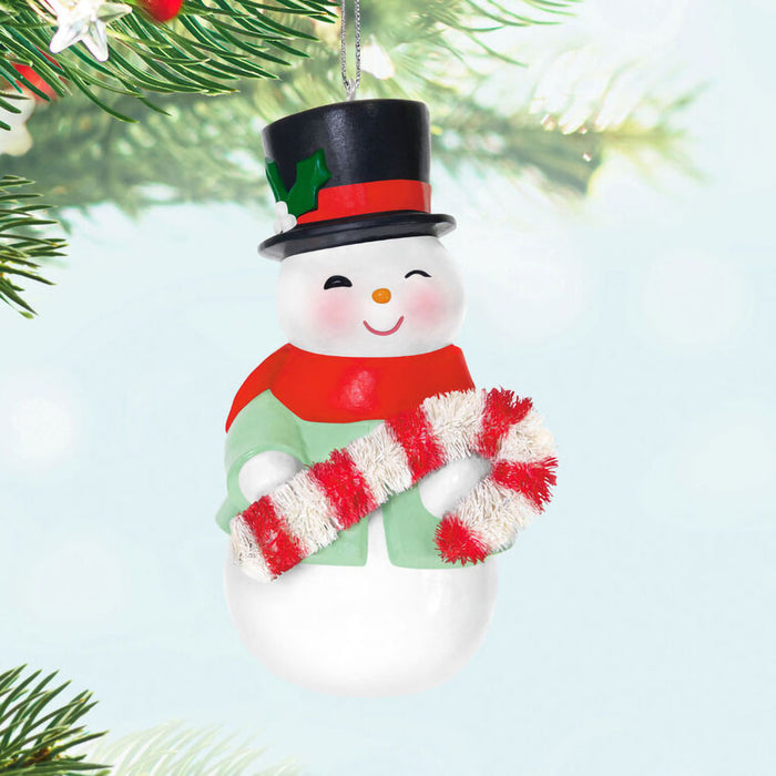 Hallmark : 2025 Keepsake Sweet Snow Boy Porcelain Ornament (331) at Annie's Hallmark