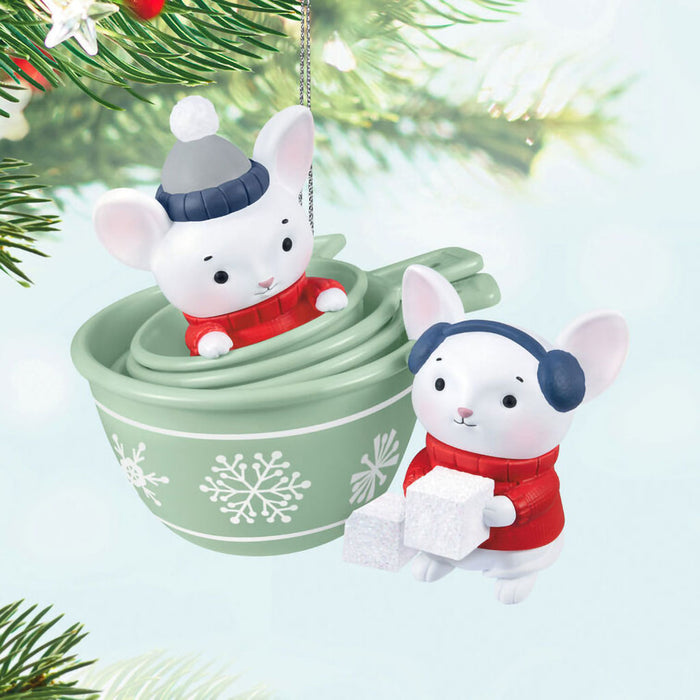 Hallmark : 2025 Keepsake Merry Mice in Measuring Cups Ornament (231) at Annie's Hallmark