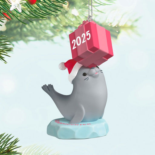 Hallmark : 2025 Keepsake Granddaughter Seal Ornament (155) at Annie's Hallmark 