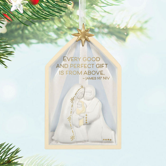 Hallmark : 2025 Keepsake Gift From Above Nativity Porcelain Ornament (143) at Annie's Hallmark