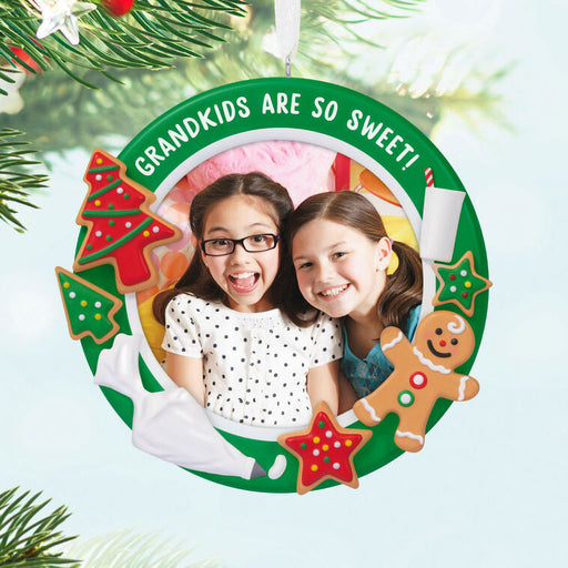 Hallmark : 2025 Keepsake Grandkids Are So Sweet! Photo Frame Ornament (152) at Annie's Hallmark
