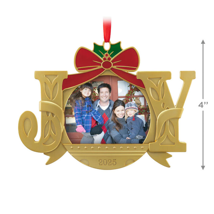 Hallmark : 2025 Keepsake A Joy to Behold 2025 Photo Frame Metal Ornament (16) at Annie's Hallmark