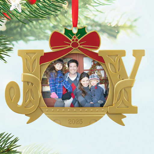 Hallmark : 2025 Keepsake A Joy to Behold 2025 Photo Frame Metal Ornament (16) at Annie's Hallmark