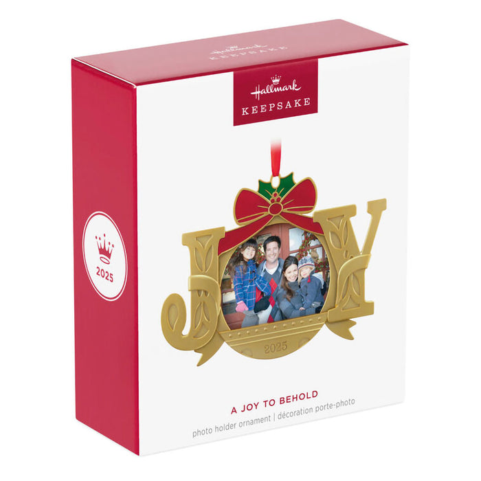 Hallmark : 2025 Keepsake A Joy to Behold 2025 Photo Frame Metal Ornament (16) at Annie's Hallmark