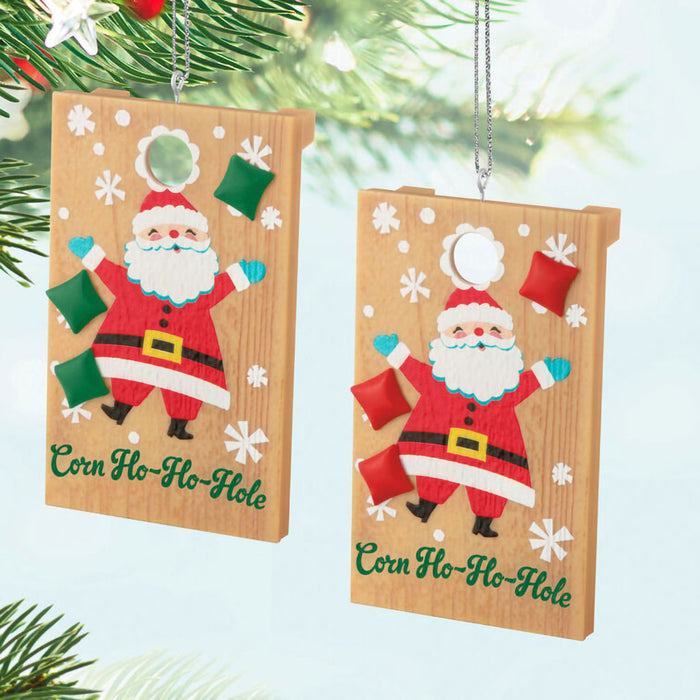 Hallmark : 2025 Keepsake Corn Ho-Ho-Hole Ornaments, Set of 2 (88) at Annie's Hallmark