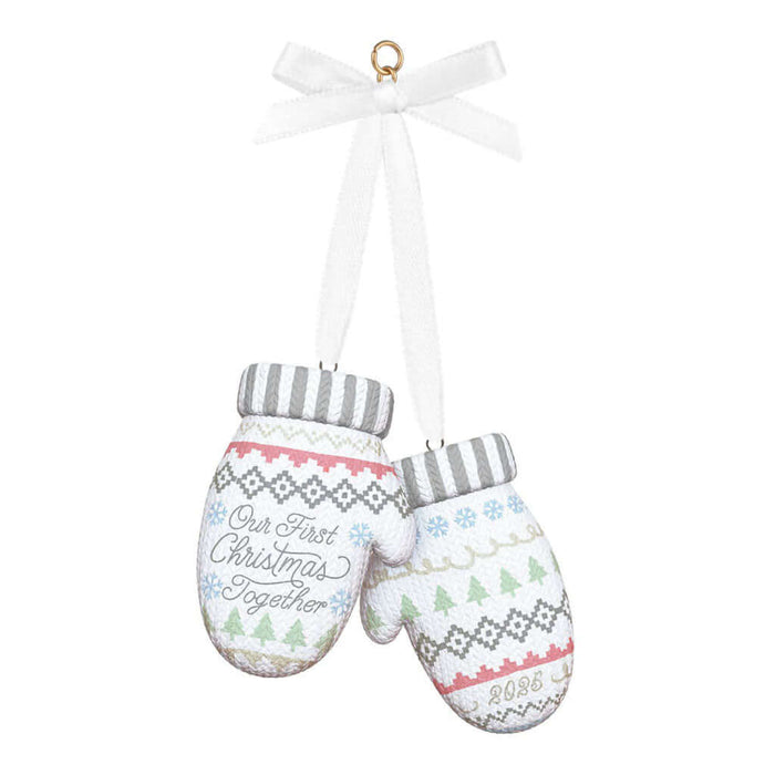 Hallmark : 2025 Keepsake Our First Christmas Together 2025 Porcelain Ornament (259) at Annie's Hallmark