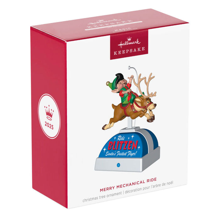 Hallmark : 2025 Keepsake Merry Mechanical Ride Musical Ornament With Motion (230) at Annie's Hallmark