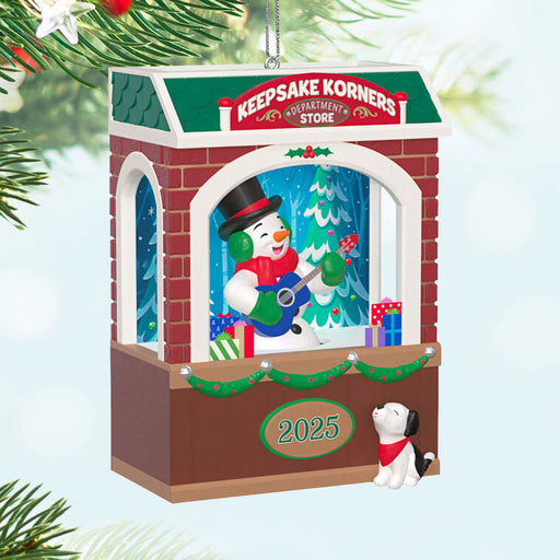 Hallmark : 2025 Keepsake Rockin' Window Shopping 2025 Musical Ornament With Light and Motion (283) at Annie's Hallmark