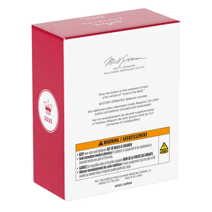 Hallmark : 2025 Keepsake Holiday Style Musical Ornament With Light (179) at Annie's Hallmark