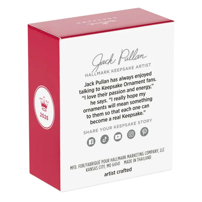 Jack Pullan Hallmark Keepsake Artist packaging with text and branding details.
