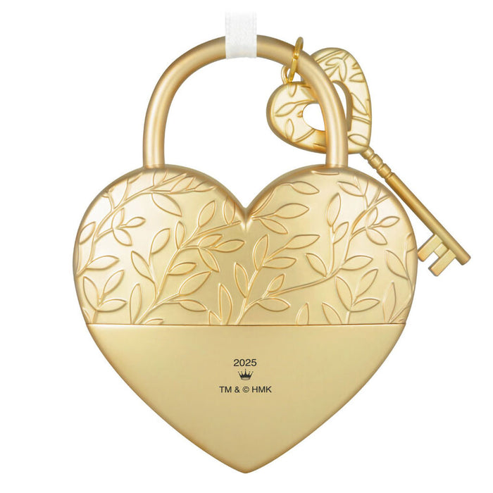Hallmark : 2025 Keepsake Key to My Heart Metal Ornament (202) at Annie's Hallmark