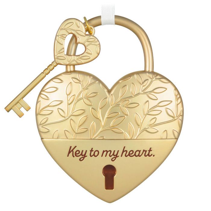 Hallmark : 2025 Keepsake Key to My Heart Metal Ornament (202) at Annie's Hallmark