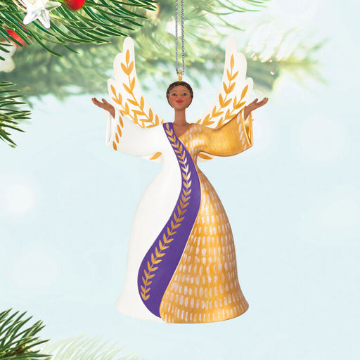 Hallmark : 2025 Keepsake Angel of Exultation Ornament (36) at Annie's Hallmark