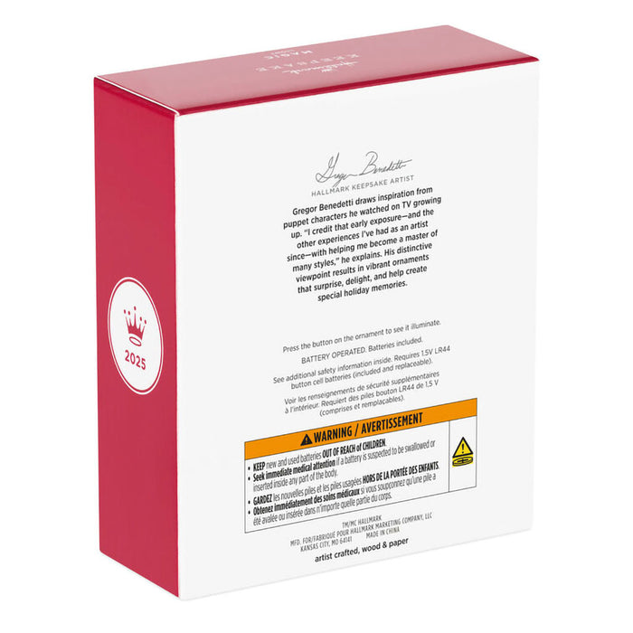 Hallmark : 2025 Keepsake Disney Pinocchio 85th Anniversary Geppetto’s Wish Come True Papercraft Ornament With Light (142) at Annie's Hallmark