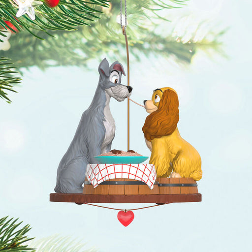 Hallmark : 2025 Keepsake Disney Lady and the Tramp 70th Anniversary Spaghetti Supper Ornament (315) at Annie's Hallmark