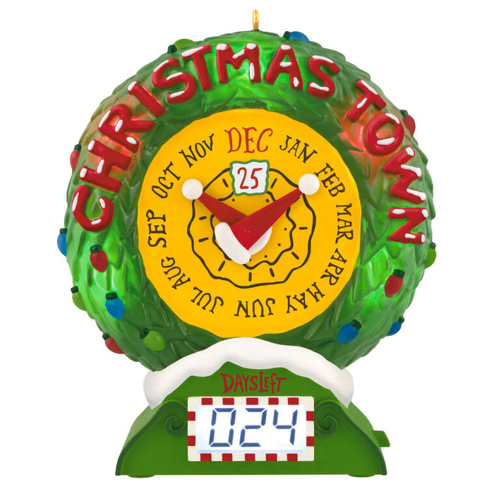 Hallmark : 2025 Keepsake Disney Tim Burton's The Nightmare Before Christmas Christmas Town Countdown Musical Ornament With Light and Motion (78) at Annie's Hallmark