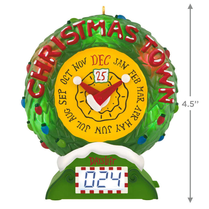 Hallmark : 2025 Keepsake Disney Tim Burton's The Nightmare Before Christmas Christmas Town Countdown Musical Ornament With Light and Motion (78) at Annie's Hallmark