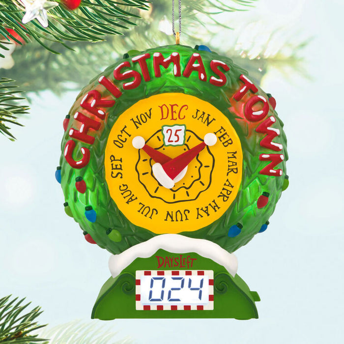 Hallmark : 2025 Keepsake Disney Tim Burton's The Nightmare Before Christmas Christmas Town Countdown Musical Ornament With Light and Motion (78) at Annie's Hallmark