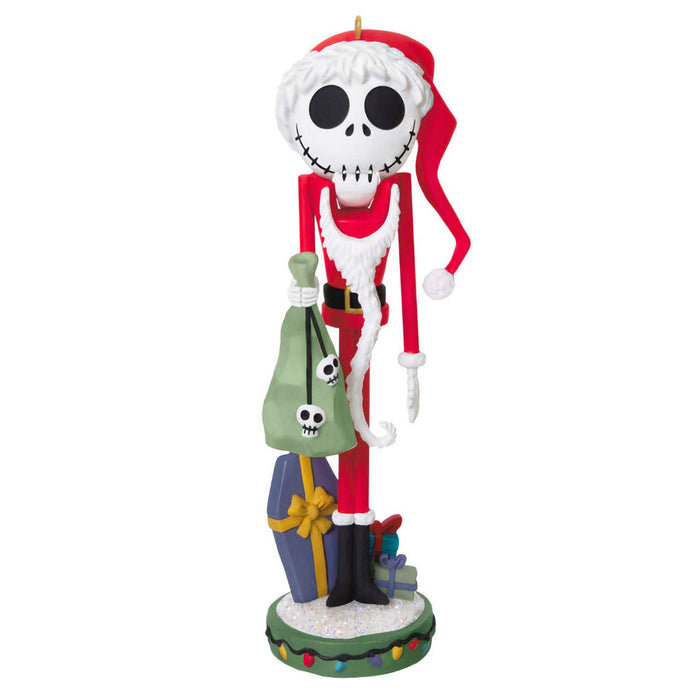 Hallmark : 2025 Keepsake Disney Tim Burton's The Nightmare Before Christmas Santa Jack Skellington Nutcracker Ornament (291) at Annie's Hallmark