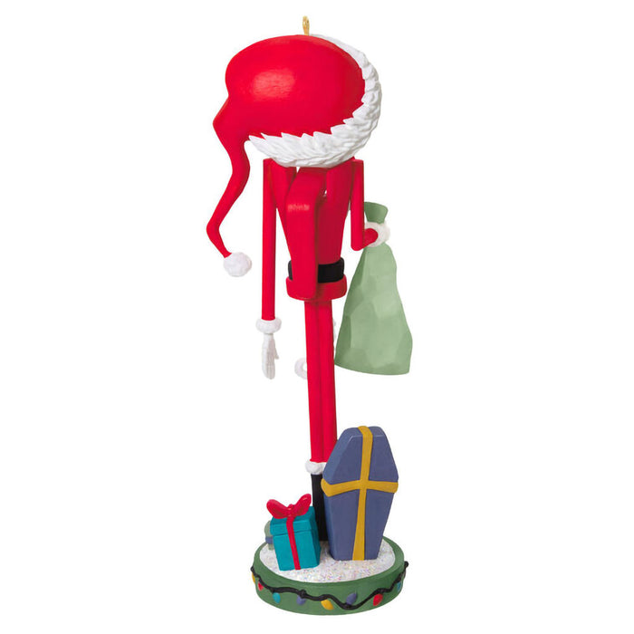 Hallmark : 2025 Keepsake Disney Tim Burton's The Nightmare Before Christmas Santa Jack Skellington Nutcracker Ornament (291) at Annie's Hallmark