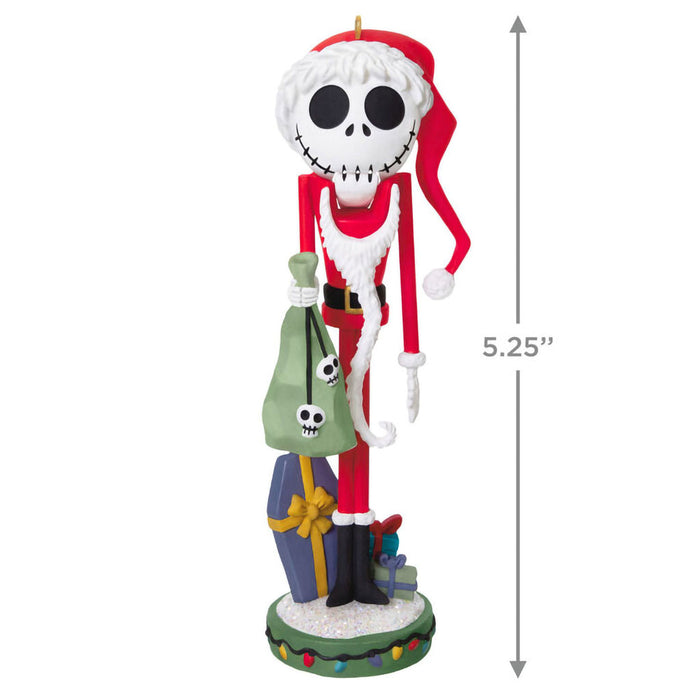 Hallmark : 2025 Keepsake Disney Tim Burton's The Nightmare Before Christmas Santa Jack Skellington Nutcracker Ornament (291) at Annie's Hallmark