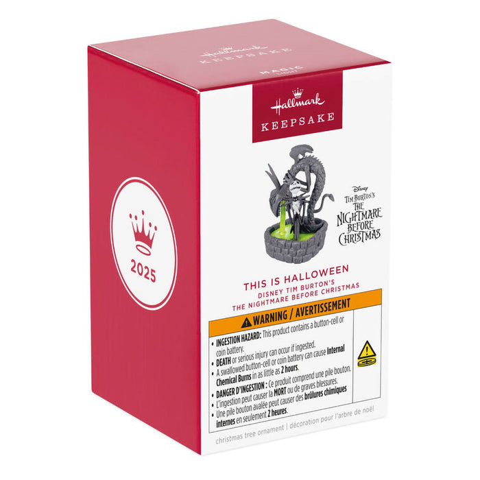 Hallmark : 2025 Keepsake Disney Tim Burton's The Nightmare Before Christmas This Is Halloween Ornament With Light (350) at Annie's Hallmark