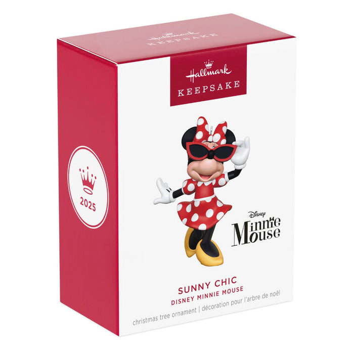 Hallmark : 2025 Keepsake Disney Minnie Mouse Sunny Chic Ornament (326) at Annie's Hallmark