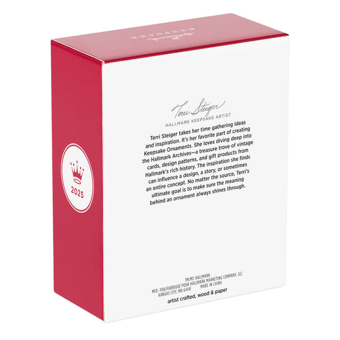 Hallmark : 2025 Keepsake Disney Mickey and Friends Sending Season's Greetings Papercraft Ornament (296) at Annie's Hallmark