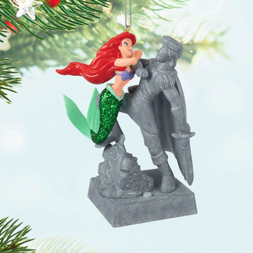 Hallmark : 2025 Keepsake Disney The Little Mermaid Ariel and the Prince Ornament With Sound (37) at Annie's Hallmark